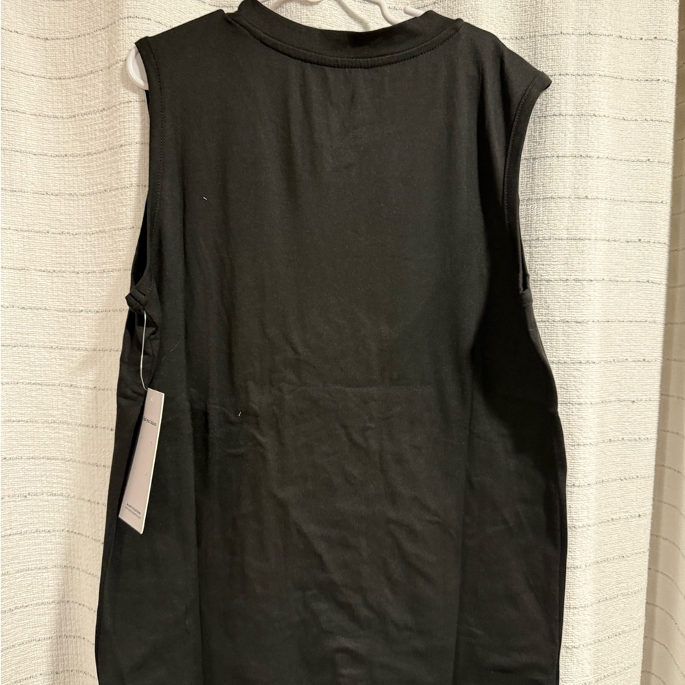 Balance Collection Black Tank Top - Picture 4 of 5